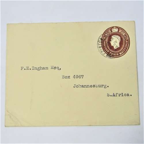 Other Great Britain Lot of four Used postal envelopes from England to